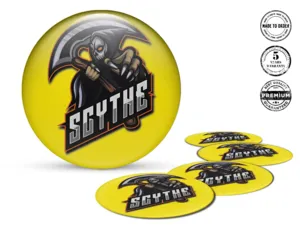 Wheel Decal Design Custom Racing Dome